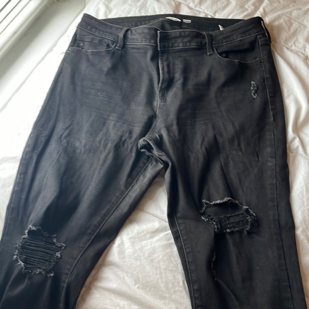 Old navy rockstar super skinny ankle Jeans